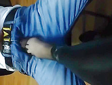 Chinese Black Nylon Sockjob