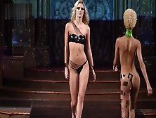 Blacktape Project Art Swimwear Bikini Fashion Show
