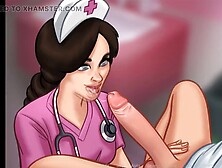 Sex With An Old Nurse In The Hospital.  Huge Hentai,  Cartoons,  Animated Porn Compilation