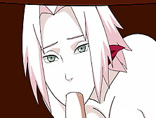 Sakura Haruno The Cock Sucker (Naruto Hentai)