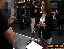 Hot Busty Business Lady Gets Her Twat Nailed At The Pawnshop
