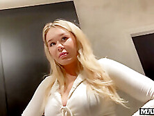 An English Manager Gets Fucked In The Toilets And Elevator During Her Work!!!