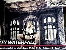487 - Kristi Waterfall Cosplay Photoshoot In Our Studio