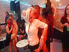 Kinky Nymphos Get Completely Delirious And Undressed At Hardcore Party