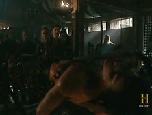 Egil The Bastard Tortured By Lagertha. Mp4