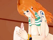 One Piece - Part 10 - Nami Giving A Handjob Pov - Hentai Uncensored By Hentaisexscenes