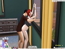 The Sims Ep.  Two Stepbrother Mounts Pregnant Stepsister