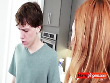 Lauren Seduces Her Stepbro To Come Over And Drill Her Cunt Hard