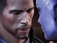Mass Effect 3 All Romance Sex Scenes Male Shepard