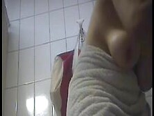 Female Amateur Got Nude Tits Spied After Shower On Spy Cam