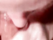 College Mistress Offer Sloppy Leaking Oral Sex With Big Cum Inside Mouth! Afterward She Plays With My Cum!