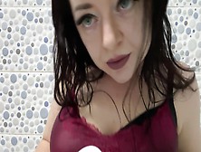 Mistress Lara Is Getting Wet In Shower