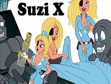 Suzi X Sexy Animated Compilation Fuck Whip Fetish Tits Show - Cartoon Extra Boobs Busty Blonde Sex