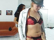 Double-Lapdance By Chubby Milf And Divine Chick