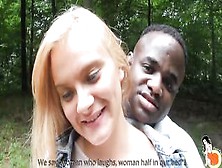 Shy And Hot Blonde Lana Is Happy To Plowed With A Big Black Dick