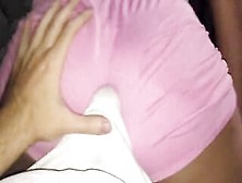 Making Out And Gigantic Booty Assjob Made Him Cum Through