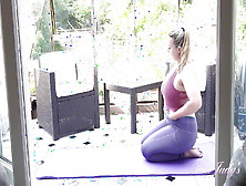 Auntjudys - Hot Busty Bbw Milf Charlie Rae's Hot Yoga Workout
