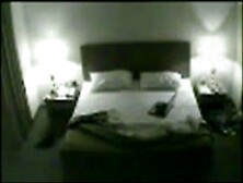 Motel Security Camera Records With Customer Hot Fuckable Babe Encounter