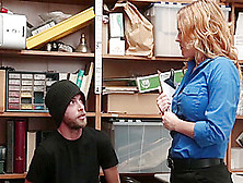 Shoplyfter - Hot Milf Dominates Young Thief For Stealing