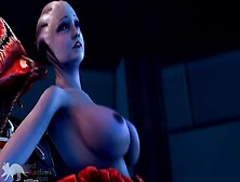 Mass Effect Liara Collects Alien Dna