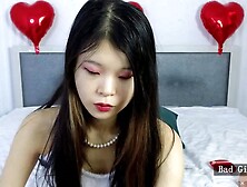 Petite Asian Teen With Tiny Tits Solo Tease On Cam