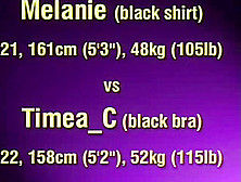 Dww - Melanie Vs Timea C