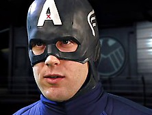 The First Avenger A Xxx Parody.  Captain's New Assistant