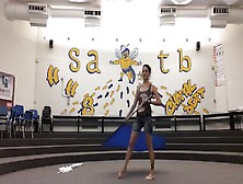 Band Teacher Dancing In Very Tight Shorts