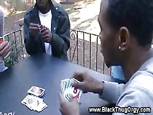 Yum Black Meat Playing Card Came Outdoors