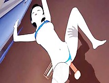 Wii Fit Trainer Fucks After Workout
