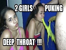 Deep Throat Fucking Puke 220306D Judy + Violet 2 Girls Messy Puke Contest Hd Mp4
