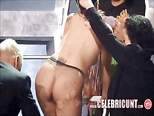 Lady Gaga Naked Displaying Her Pussy
