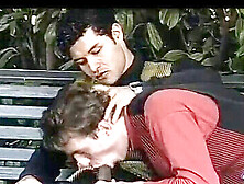 Retro Outdoor Gay Movie With Fernando Leone And Guilhem Thomas