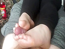 Trapped Between Wiggling Toes & Edged Till Explosion