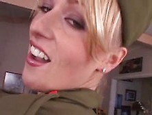 Army Chick Ass Fucked