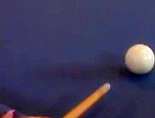 Two Girls Play Pool Then They Fuck