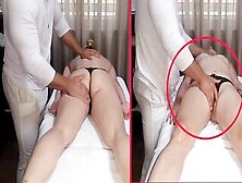 Concealed Camera Catches Masseur Rubbing Hot Blonde's Snatch - Tape Real