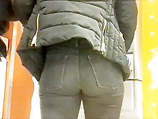 Ass In Tight Jeans Voyeur