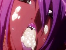 Anime Babe Drinking Sperm
