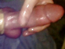 Cock Ring And Oil.  Cockring Shaved Heaven