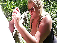 Jenna Jaymes Sucks Huge Shaft In The Woods 1080P