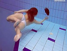 Horny Babes Swim Nude Underwater