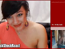 Sexy Camgirl Jane Is Shocked By A Bbc