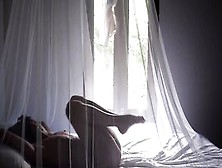 Into A Mosquito Net! Beatiful And Passionate Sex Tape