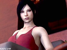 Ada Wong Gets Wet And Tickled By Machines