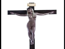 Female Jesus Crucified Naked Brazilian Portuguese