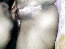 Lusty Desi Fiance Close-Up Snatch Licking