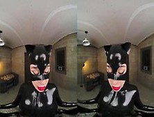 Teen Girl In Latex Catsuit Kylie Rocket As Catwoman Seducing And Fucking Batman
