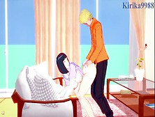 Hinata Hyuga And Naruto Uzumaki Have Deep Sex In The Living Room.  - Naruto Anime