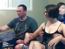 Nerdy Foursome Groupsex Party